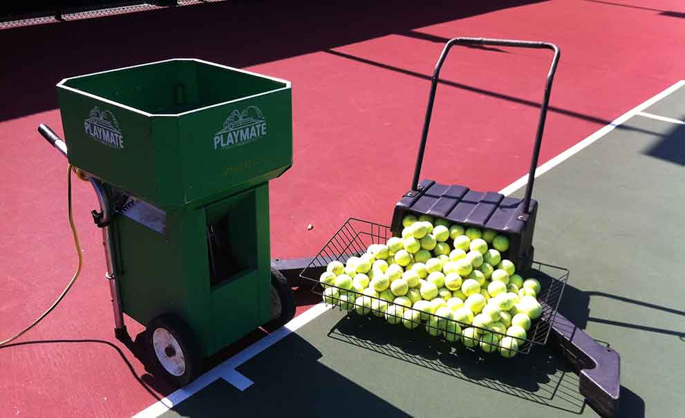 Master Systems Courts Tennis Ball Machine Sample