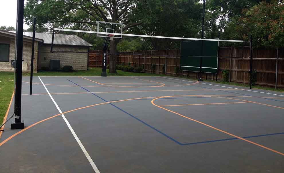 Master Systems Courts Multi Purpose Court Sample